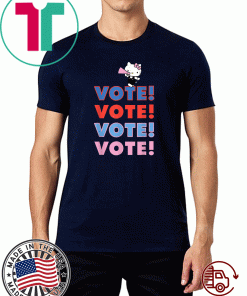 Hello Kitty Vote Cheer Rally T-Shirt