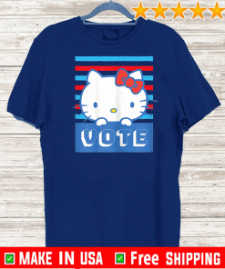 Hello Kitty Vote Stripes T-Shirt