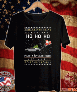 Ho Ho Ho Merry Cybertruck Christmas Shirt