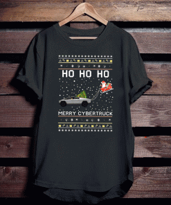 Ho Ho Ho Merry Cybertruck Christmas Shirt