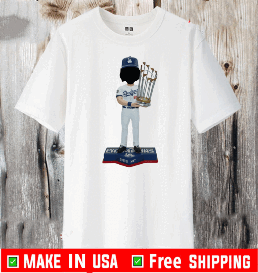 Dustin May Los Angeles Dodgers 2020 World Series Champions Shirt T-Shirt