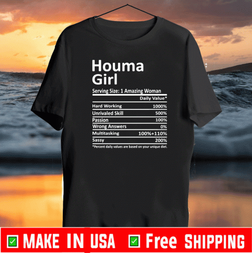 Houma Girl La Louisiana Tee Shirts