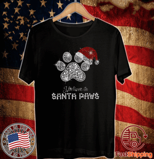 I Believe In Santa Paws Shirt