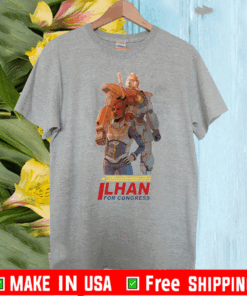 Ilhan Omar Gundam Pilot by Ben Sawyer Tee Shirts