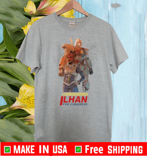 Ilhan Omar Gundam Pilot by Ben Sawyer Tee Shirts