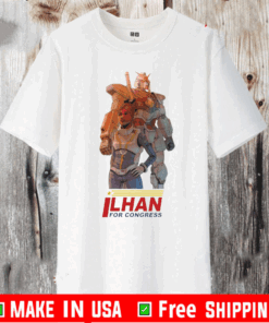 Ilhan Omar Gundam Pilot by Ben Sawyer Tee Shirts