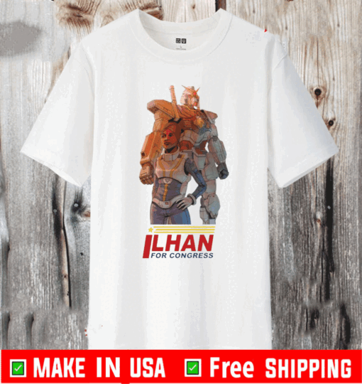 Ilhan Omar Gundam Pilot by Ben Sawyer Tee Shirts