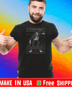 It’s Not Xmas Until Hans Gruber Fall From Nakatomi Plaza Christmas Gift T-Shirt