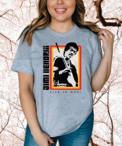 Jimi Hendrix Live in Maui Shirt