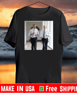 Joe and Barack Grassroots Event Black TShirt