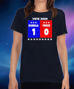 Kamala Harris Mike Pence 1 0 Vice Presidental Debate 2020 T-Shirt