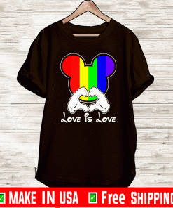 Mickey Mouse love is love 2020 T-Shirt