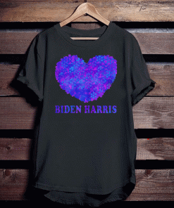 BIDEN HARRIS HEART OFFICIAL T-SHIRT