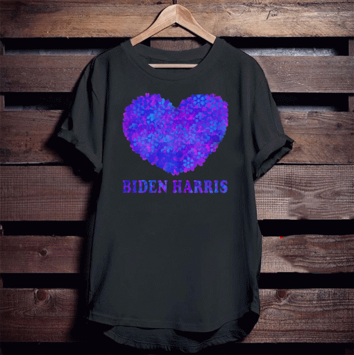 BIDEN HARRIS HEART OFFICIAL T-SHIRT