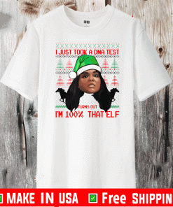 Lizzo 100 Percent That Elf Christmas Shirt