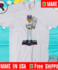 Los Angeles Dodgers 2020 World Series Champions Joc Pederson 31 T-Shirt