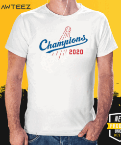 Los Angeles Dodgers World Series Champions 2020 - 2021 T-Shirt