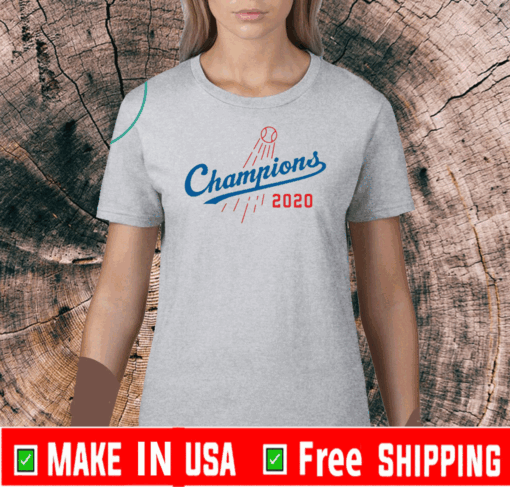 Los Angeles Dodgers World Series Champions 2020 - 2021 T-Shirt