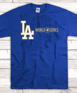 Logo LA - Los Angeles Dodgers 2020 World Series Champions T-Shirts