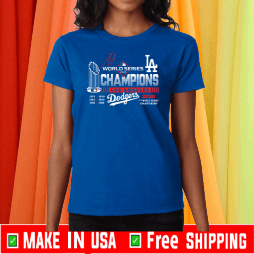 Los Angeles Dodgers - LA 7th championship T-Shirt