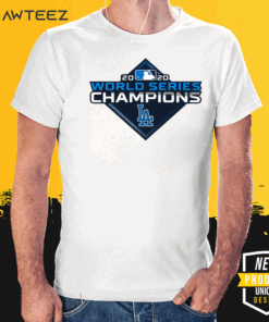 Los Angeles Dodgers 2020 World Series Champions Logo T-Shirt