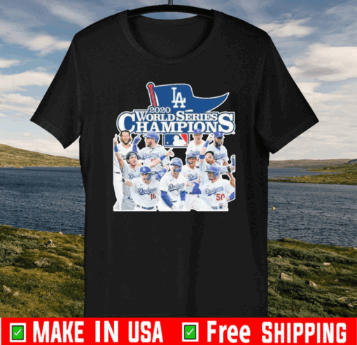 Los Angeles Dodgers 2020 World Series Champions Official T-Shirt