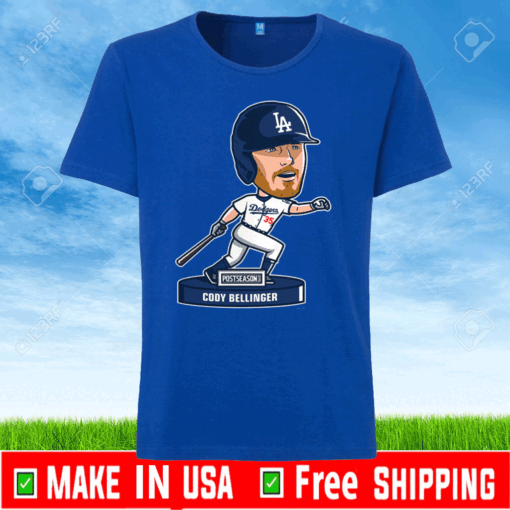 Los Angeles Dodgers Cody Bellinger 2020 Postseason Shirt - world series champions T-Shirt