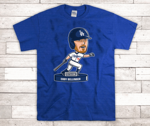 Los Angeles Dodgers Cody Bellinger 2020 Postseason Shirt - world series champions T-Shirt