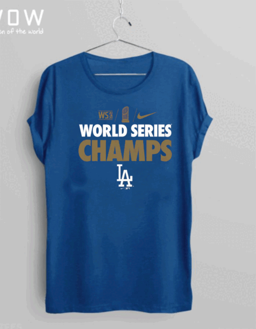 Buy Los Angeles Dodgers Nike 2020 World Series Champions T-Shirt