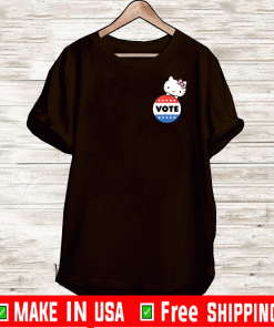 Hello Kitty Vote Button 2020 T-ShirtHello Kitty Vote Button 2020 T-Shirt