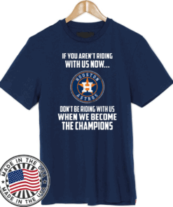 MLB Houston Astros Baseball We Become The Champions T-Shirt