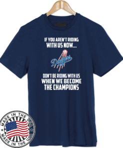 MLB Los Angeles Dodgers Baseball We Become The Champions US T-Shirt