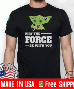 May The Force Be With You Yoda In Pocket Shirt
