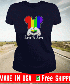 Mickey Mouse love is love 2020 T-Shirt