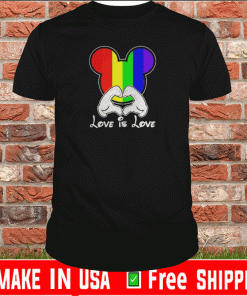 Mickey Mouse love is love 2020 T-Shirt