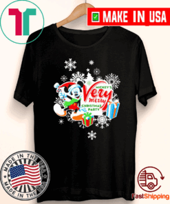 Mickey Very Mery Christmas Party 2021 T-Shirt