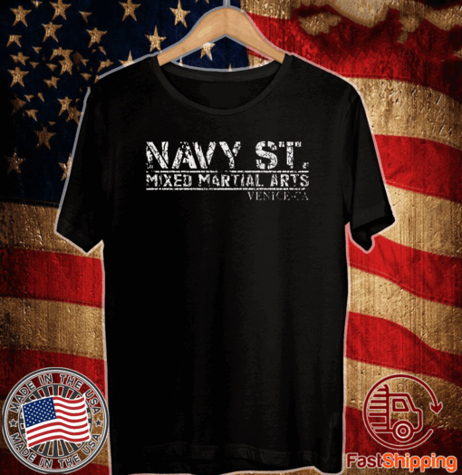 Navy ST Mixed Martial Arts Shirt