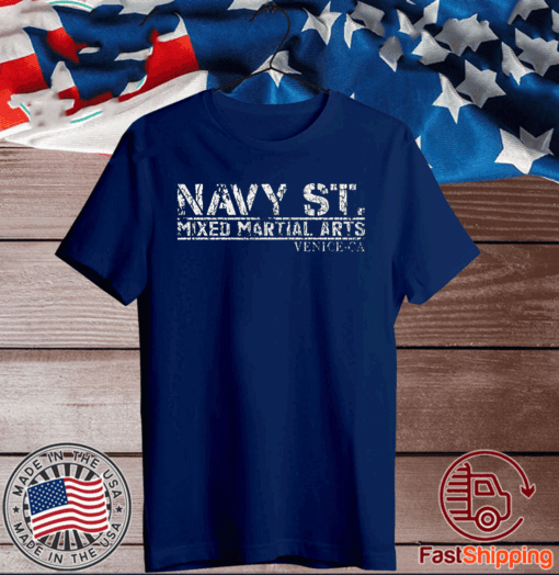 Navy ST Mixed Martial Arts Shirt