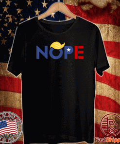 Nope ByeDon 2020 Trump Hair Vote Biden For T-Shirt