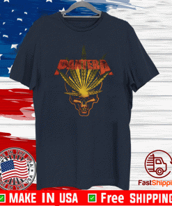 Pantera Weed Leaf Skull T-Shirt