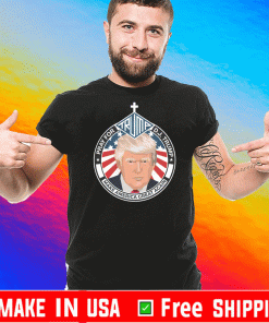 Pray For Trump 45 Make America Great Again T-Shirt