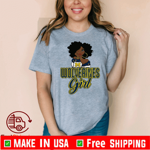 Premium Black Girl Oklahoma Wolverines Girl Shirt