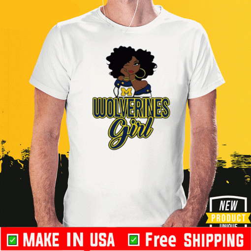 Premium Black Girl Oklahoma Wolverines Girl Shirt