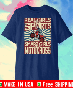 Real girls love sports smart girls love motocross Ceramic Mug 11oz