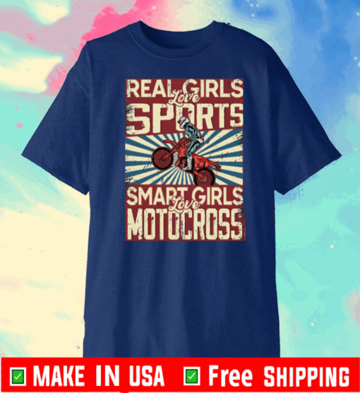 Real girls love sports smart girls love motocross Ceramic Mug 11oz