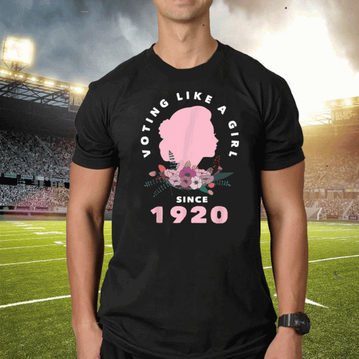 Right To Vote Suffrage 1920 2020 100th Anniversary T-Shirt