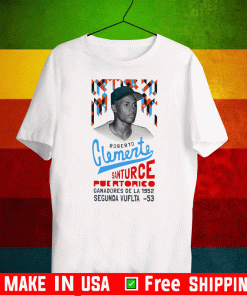 Roberto Clemente Santurce Puertorico Tee Shirts