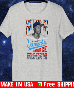 Roberto Clemente Santurce Puertorico Tee Shirts