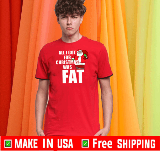 Santa All I got for Christmas was fat Tee Shirts