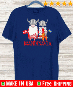 Scandinavian Skandinavisches Nordischer Gnome Viking Shirt